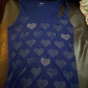 Express Navy Blue Tank Top